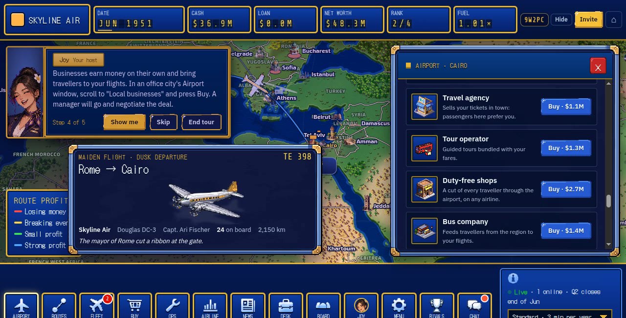 AeroX: Plan routes and watch them fly