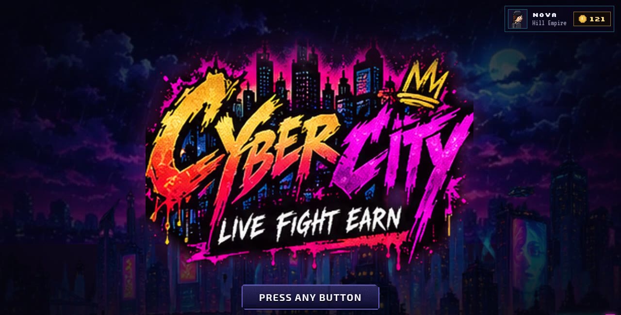 Cyber City: Press any button