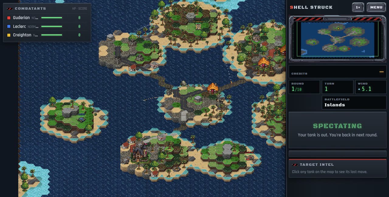 Shell Struck: Islands, cities and cover