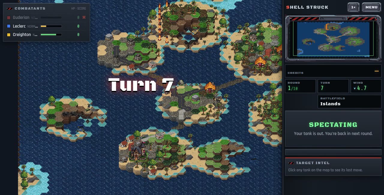 Shell Struck: Ten rounds decide it
